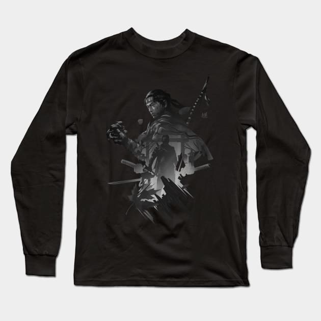 Ghost of Tsushima Long Sleeve T-Shirt by whydesign